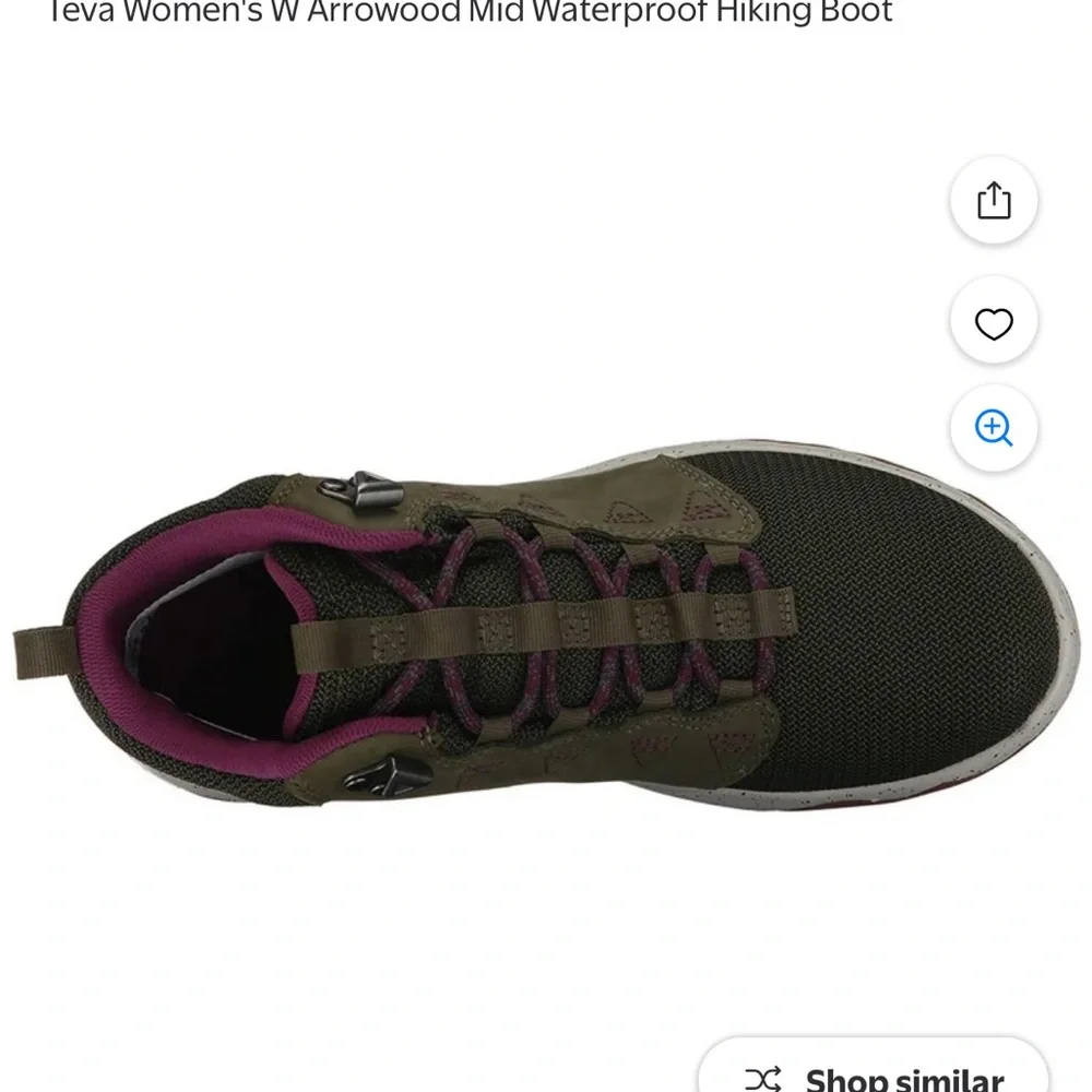 Teva Women's Olive Waterproof Winter Boots - Picture 9 of 11